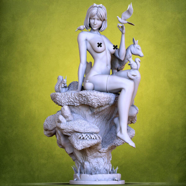 Snow White – Erotic Fan Art Resin Sculpture N°01