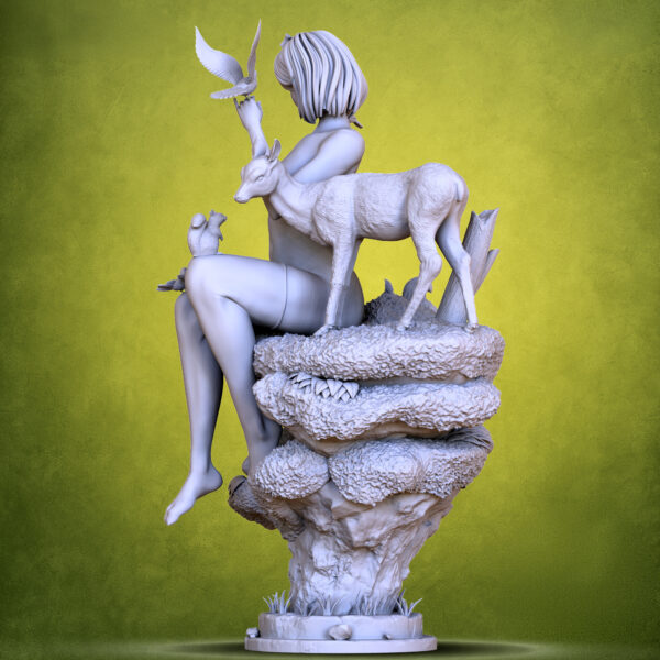 Snow White – Erotic Fan Art Resin Sculpture N°01