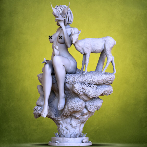 Snow White – Erotic Fan Art Resin Sculpture N°01