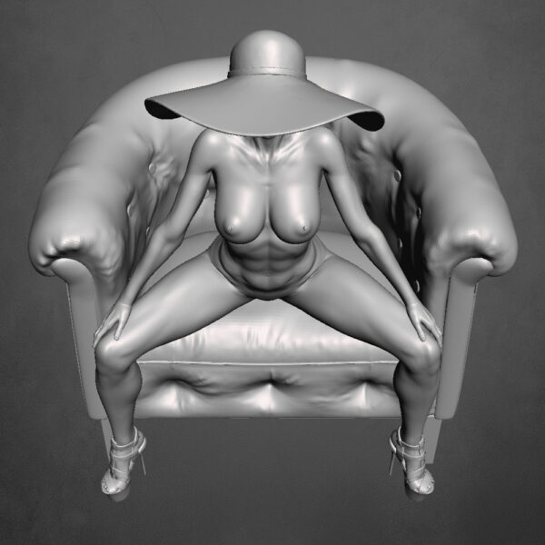 FASHION GIRL ASSISE CANAPÉ 01