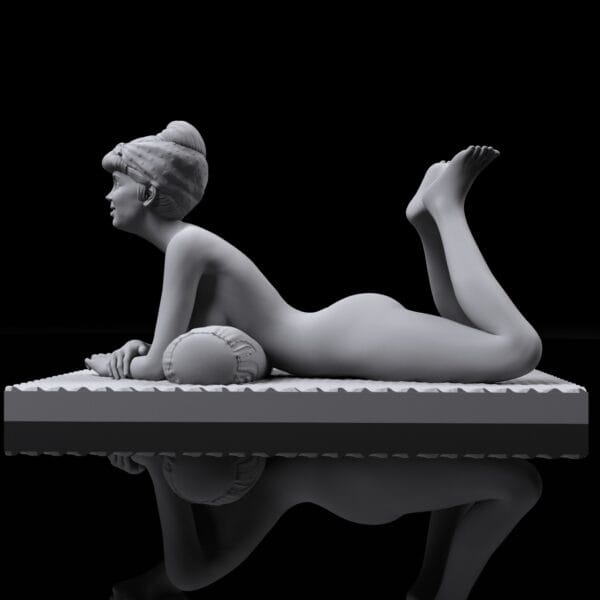 01 Mila, Rêverie Pin-Up – Figurine résine glamour de collection