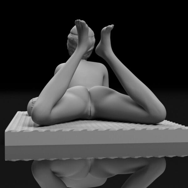 02 Mila, Rêverie Pin-Up – Figurine résine glamour de collection