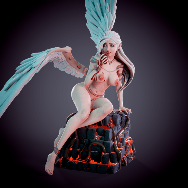 Adele Fallen Angel – Figurine résine ange déchu dark fantasy