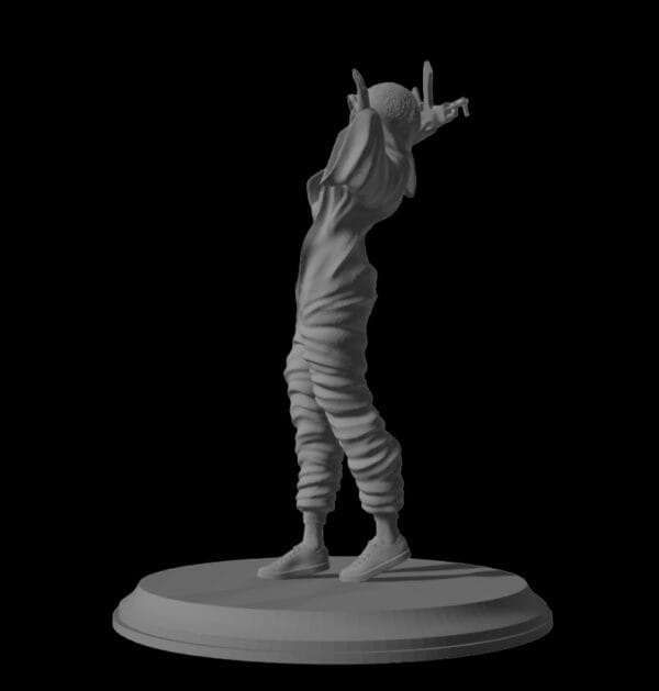 Maya Kalash – Figurine résine pin-up militaire de collection