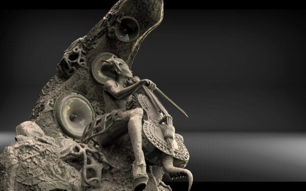 Sonata of Fate – Biomechanical Alien Resin Figure