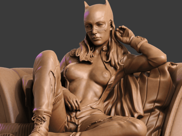 Catwoman – Statue résine fan art adulte de collection