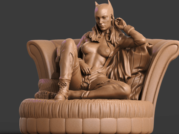 Catwoman – Statue résine fan art adulte de collection