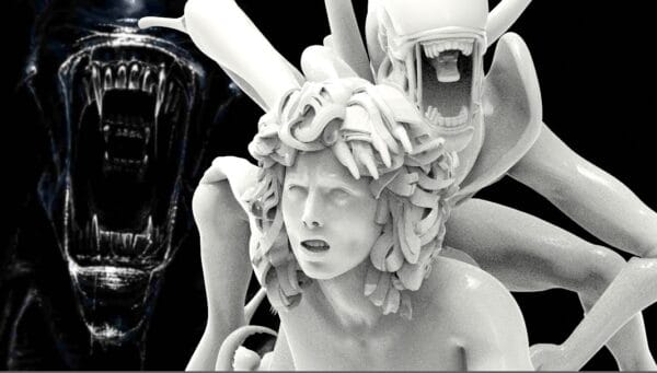 Nyxara, the Xenoid Embrace – Sci-fi horror resin figure