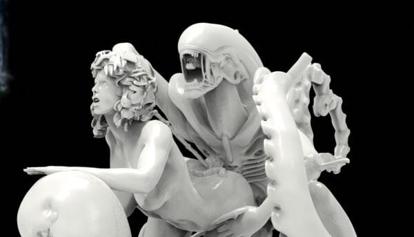 Nyxara, the Xenoid Embrace – Sci-fi horror resin figure