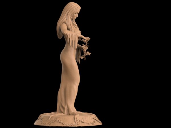 Morticia Addams – Figurine résine gothique de collection