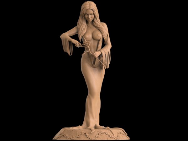 Morticia Addams – Figurine résine gothique de collection