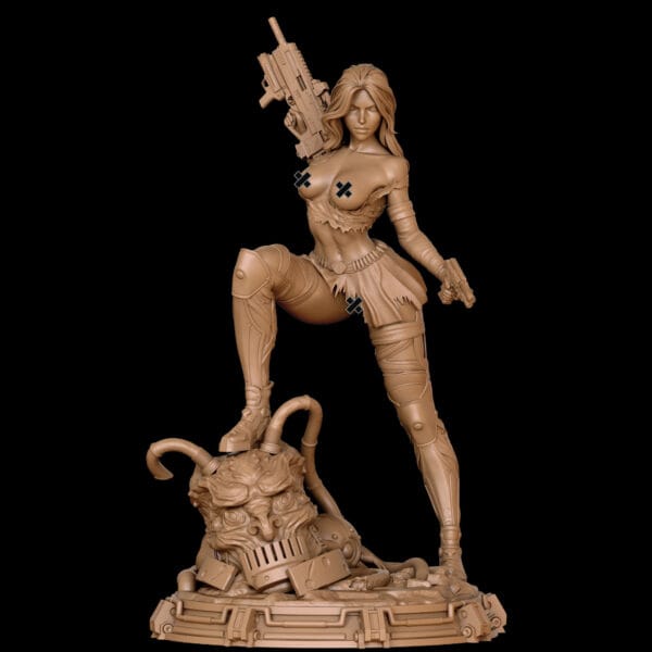 Aphrodite IX – Figurine résine sci-fi de collection