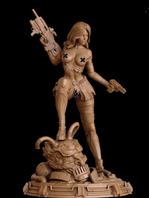 Aphrodite IX – Figurine résine sci-fi de collection