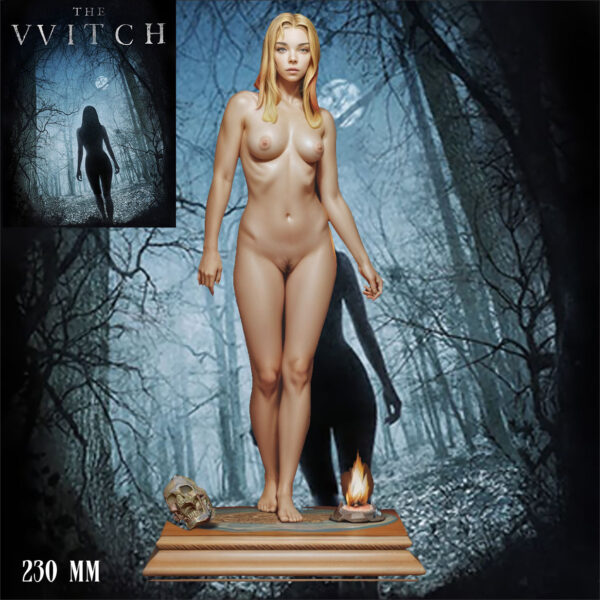 cover La Sorcière de la Forêt – Figurine résine folk horror
