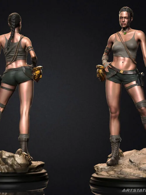 Lara Croft – Collectible Tomb Raider Resin Figure